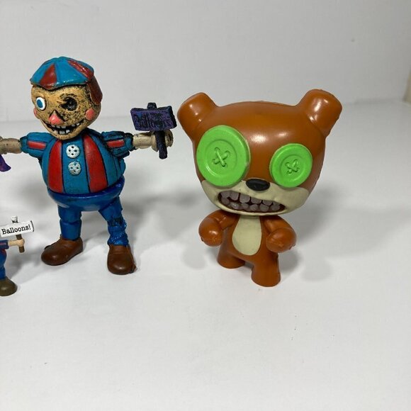 Lot of 6 Five Nights at Freddy's Mini Figures Balloon Springtrap FNAF - Picture 4 of 14